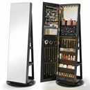 Espelho Porta Joias 360° com Organizador Interno