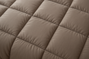 Edredom Queen Premium Taupe - Pluma Sintética Luxo