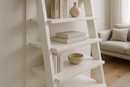 Estante Escada Branca 5 Prateleiras 180cm Madeira